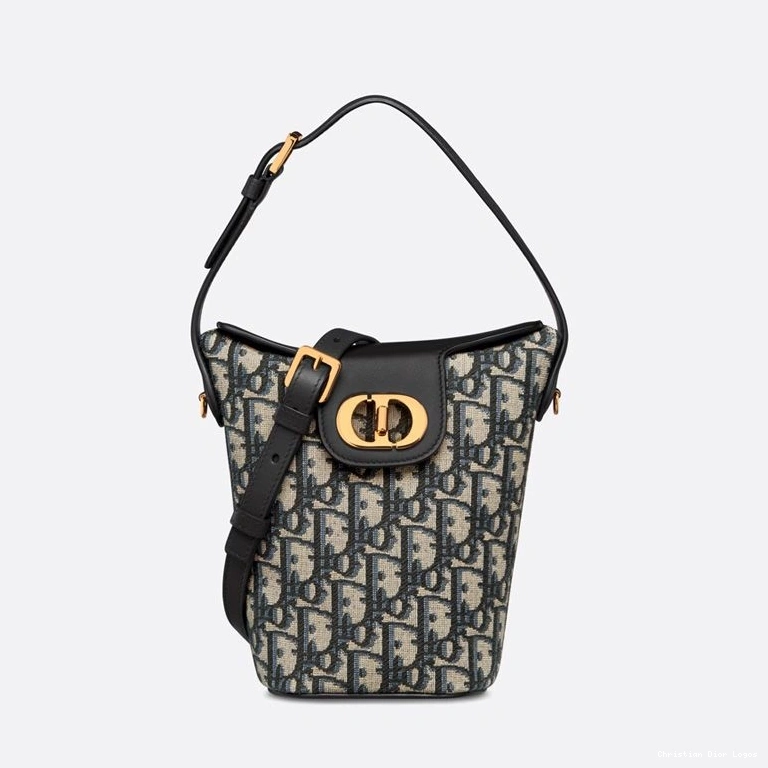 Cheap Mini Canvas Motif Bag Blue Bucket Dior Oblique Amber 0711 Luxury